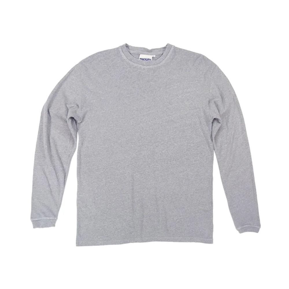 Jungmaven Heathered Baja Long Sleeve Tee - Athletic Gray | Size M